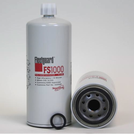 FS1000 by FLEETGUARD - F/W FLTR,FILTER-FUEL/WATER SEP